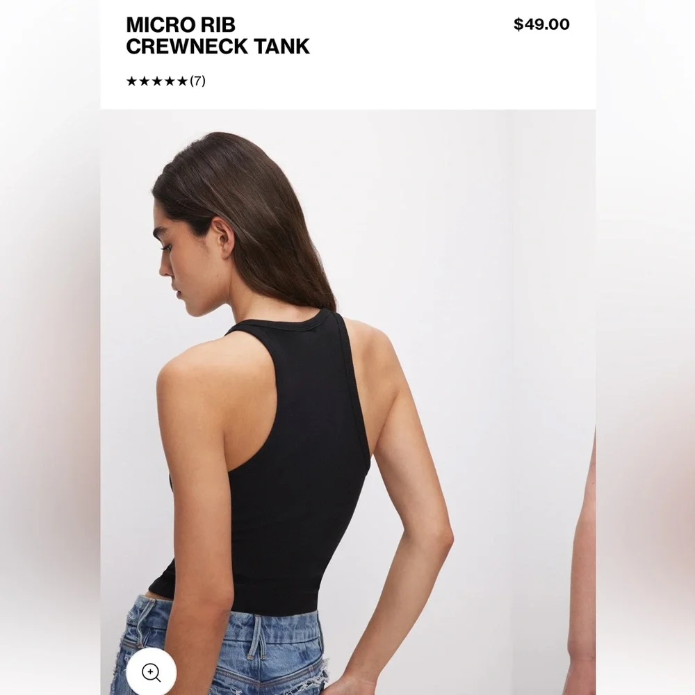 Good American Ribbed Tank - Picture 2 of 6